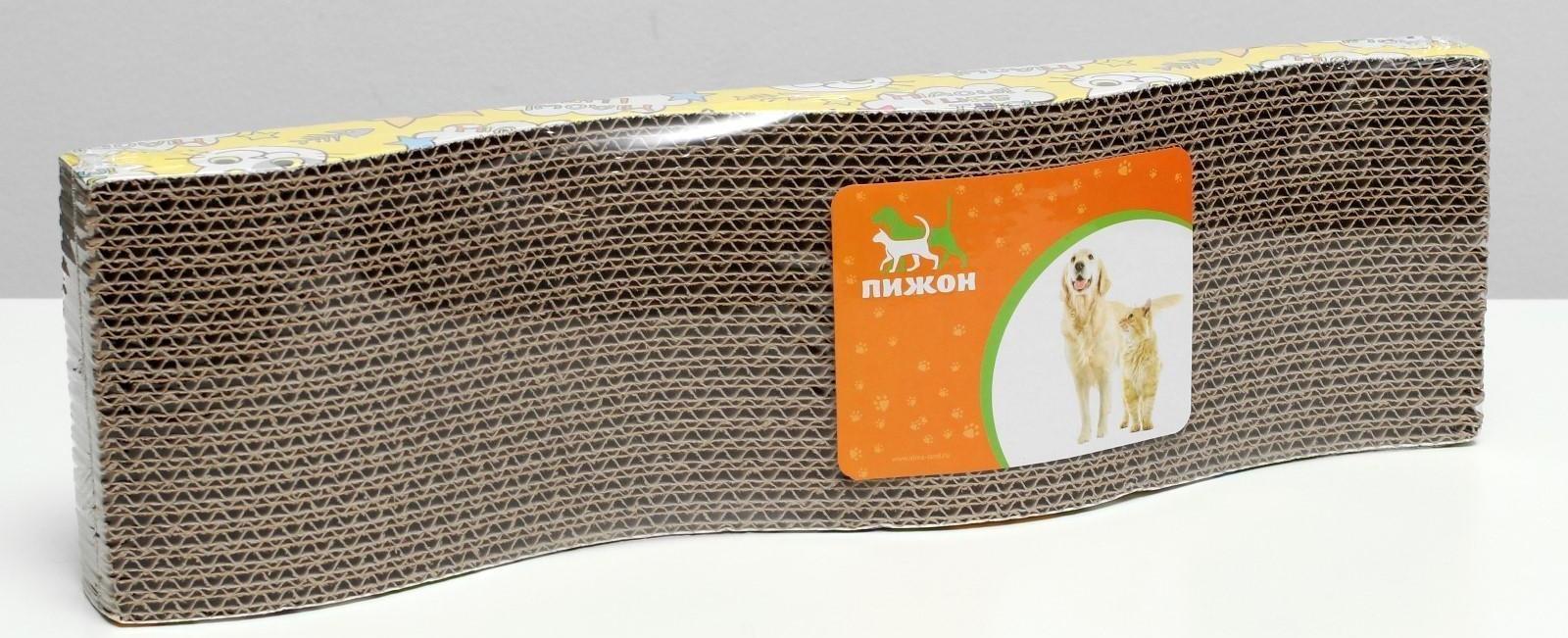 Гофрокогтеточка узкая, 45 х 13 х 5 см, микс рисунков