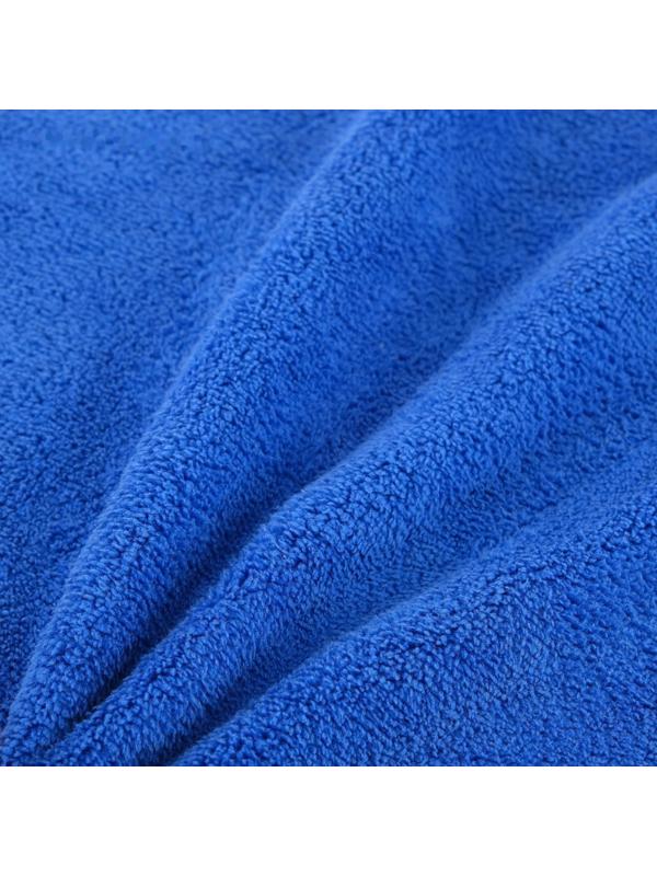 Салфетка для автомобиля CARTAGE, микрофибра, 350 г/м², 30×40 cм, сине-серая