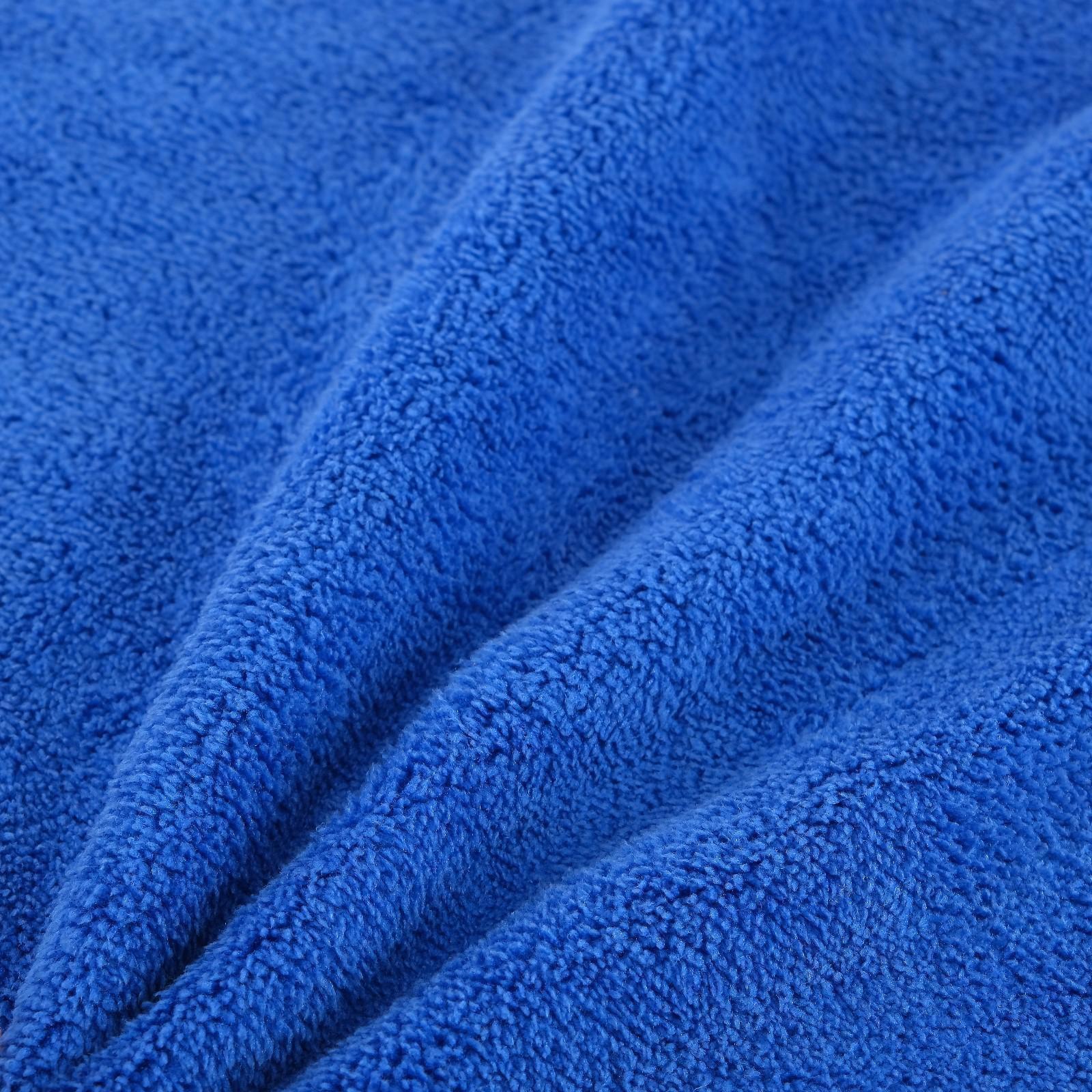 Салфетка для автомобиля CARTAGE, микрофибра, 350 г/м², 40×60 cм, сине-серая