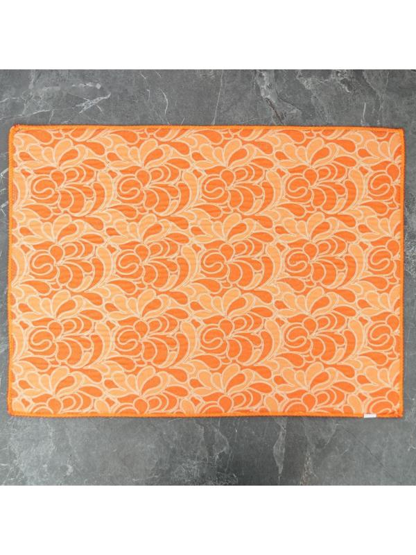 Коврик для сушки посуды двухсторонний Доляна, микрофибра