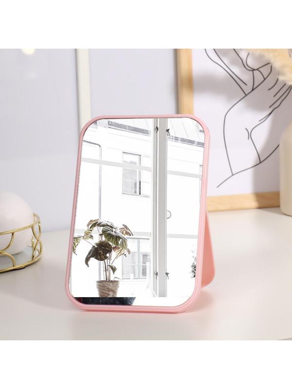 Зеркало настольное, зеркальная поверхность 13 х 19,5 см, цвет МИКС