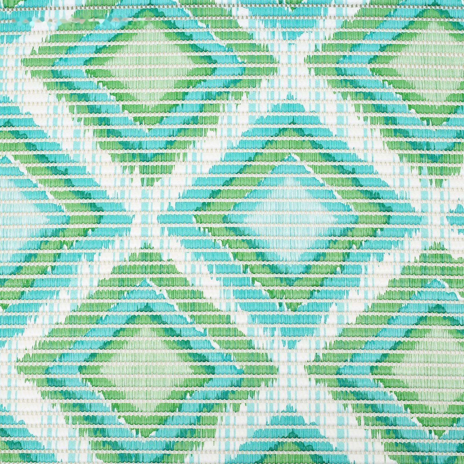 Коврик для ванной комнаты «Этно», 0,65×2 м, цвет зелёный