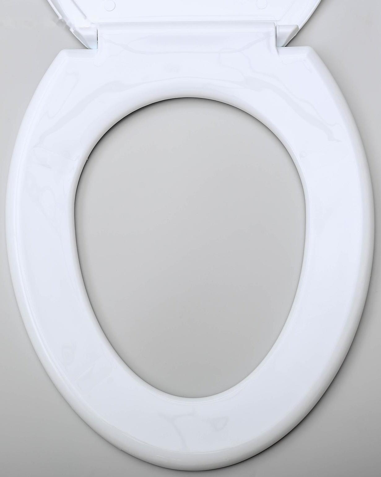 Сиденье с крышкой для унитаза «Декор. Капли», 44,5×37,5 см, цвет белый