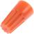 Зажим соединительный Düwi СИЗ-3, 2.5x6 мм2, изолирующий, оранжевый, 10 шт.