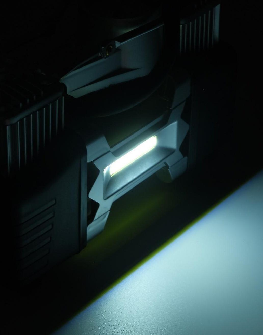 Компрессор автомобильный TORSO, двухпоршневой 12В, подсветка, 85 л/мин, провод 2.5 м