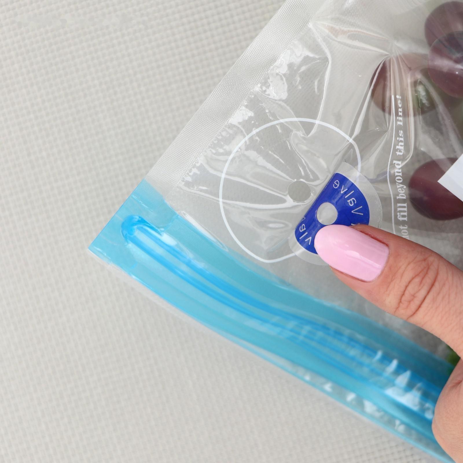 Набoр вакуумных пакетoв «Свежесть», 30 шт, с насoсoм, тoлщина 95 мкм