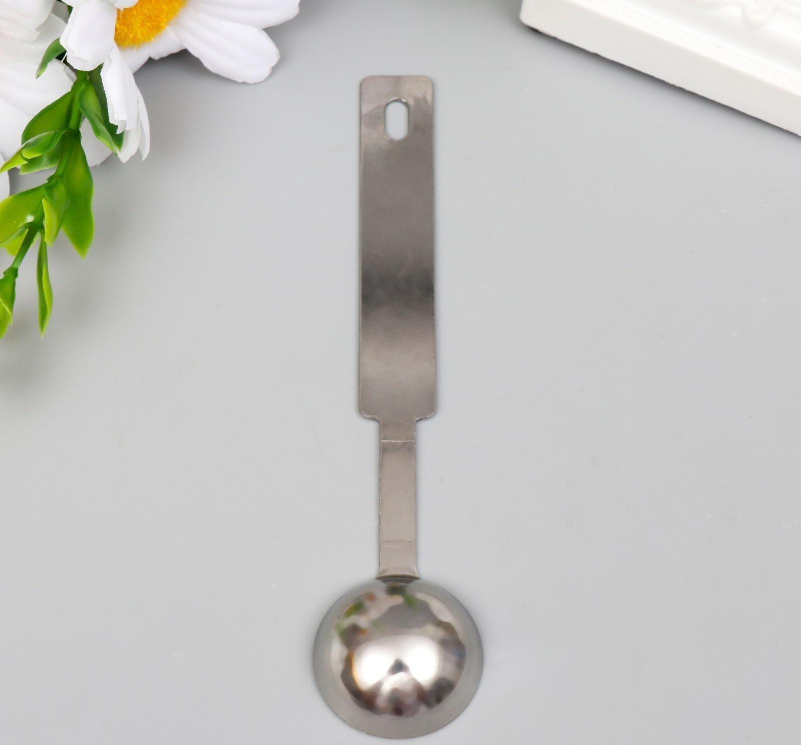 Ложка для плавления сургуча металл 11 гр 11.5х2.6 см