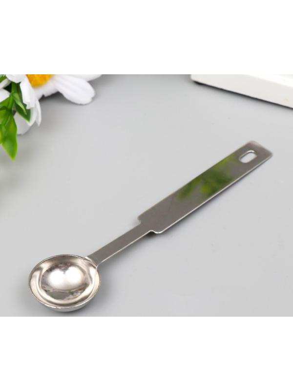 Ложка для плавления сургуча металл 11 гр 11.5х2.6 см