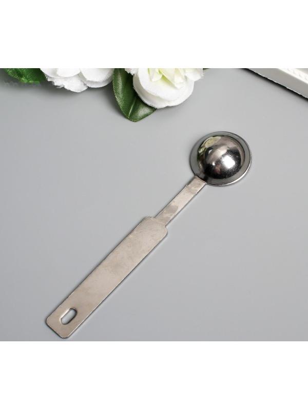 Ложка для плавления сургуча металл 14 гр 11,8х2,5 см