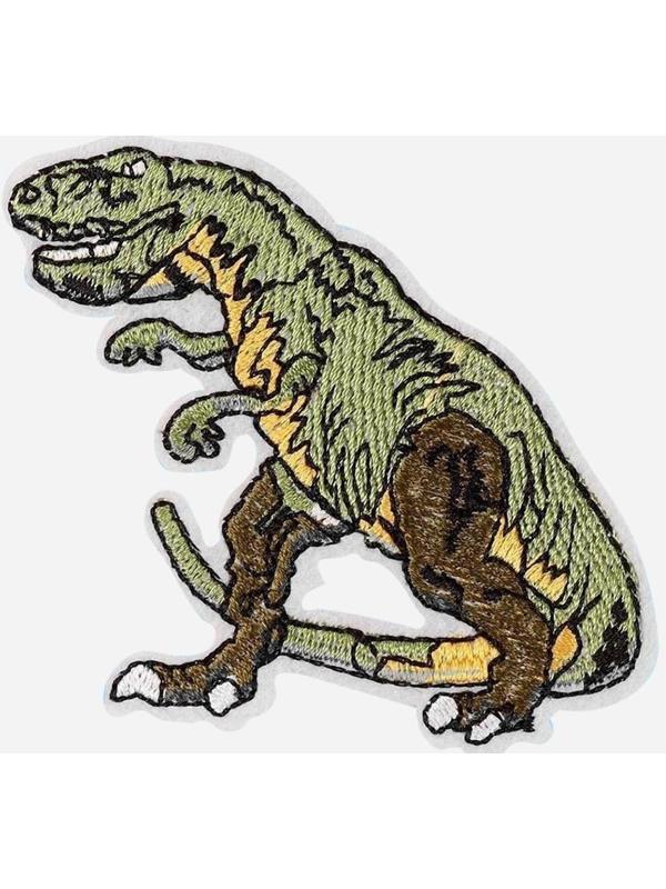Термоаппликация «Динозавр», 7 × 6,5 см, цвет зелёный
