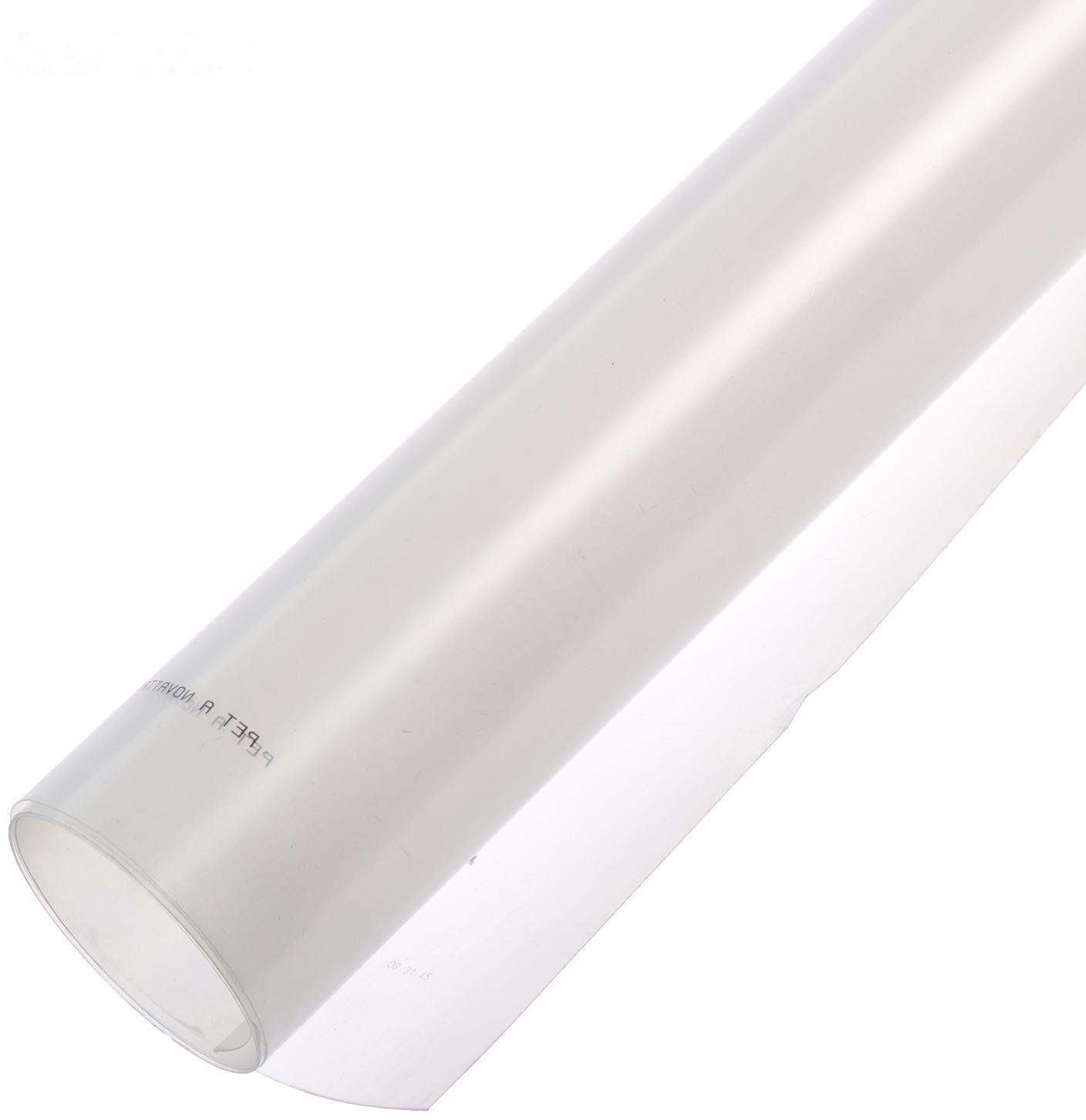 Лист ПЭТ-А, толщина 0.5 мм, 2,05 × 1,25 м, без УФ, прозрачный