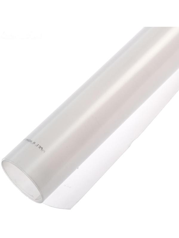 Лист ПЭТ-А, толщина 0.5 мм, 2,05 × 1,25 м, без УФ, прозрачный