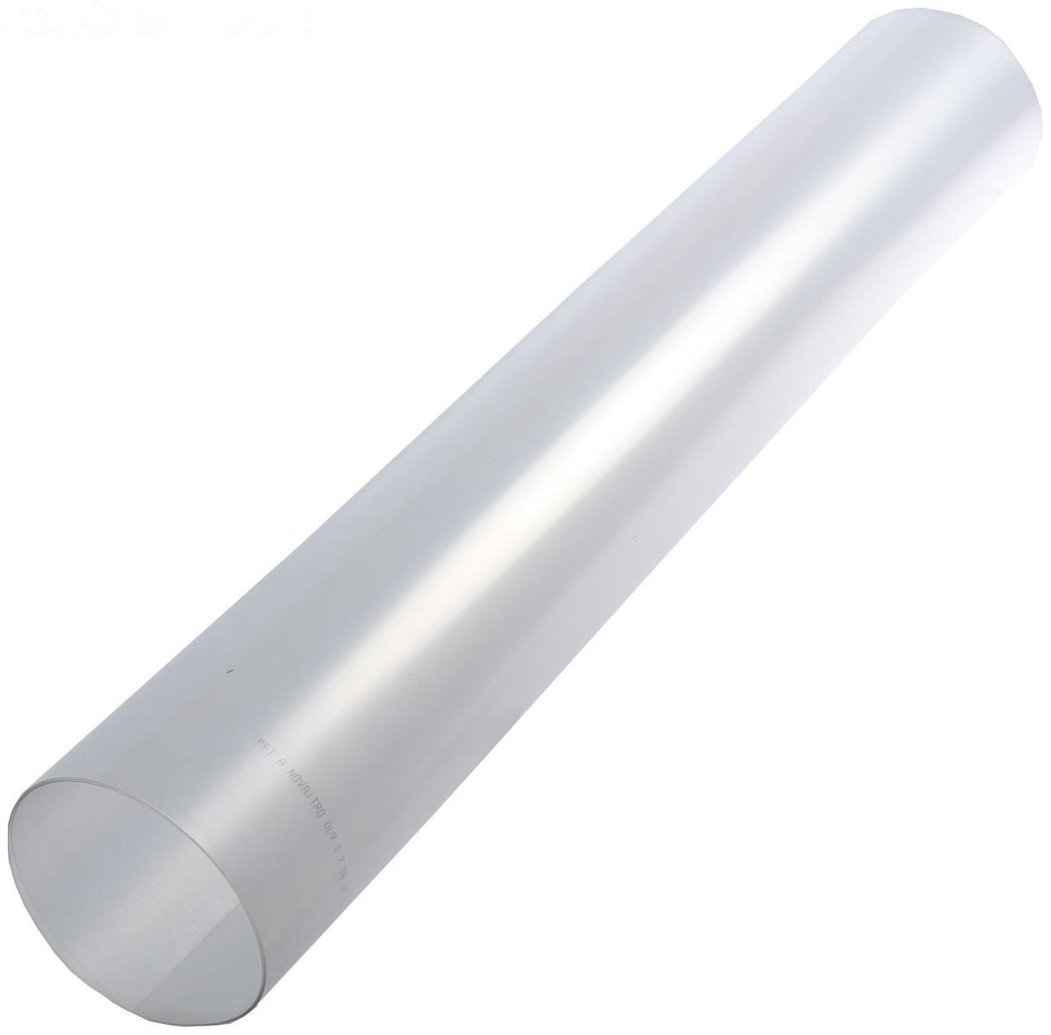 Лист ПЭТ-А, толщина 0.7 мм, 2,05 × 1,25 м, без УФ, прозрачный