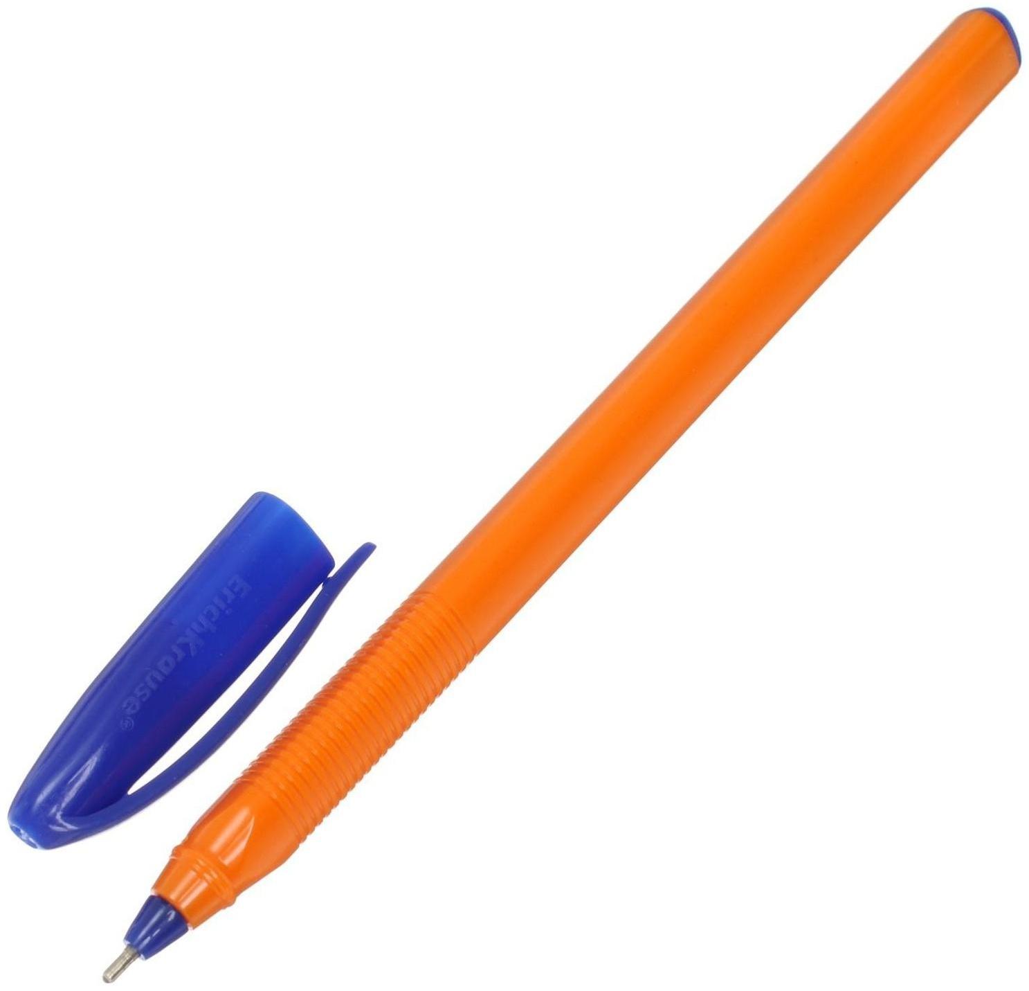 Ручка шариковая ErichKrause U-108 Orange Stick 1.0, Ultra Glide Technology, чернила синие