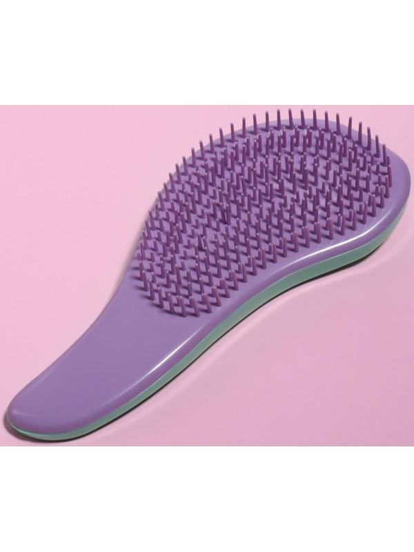 Расчёска массажная, 5,5 × 15 см, цвет МИКС