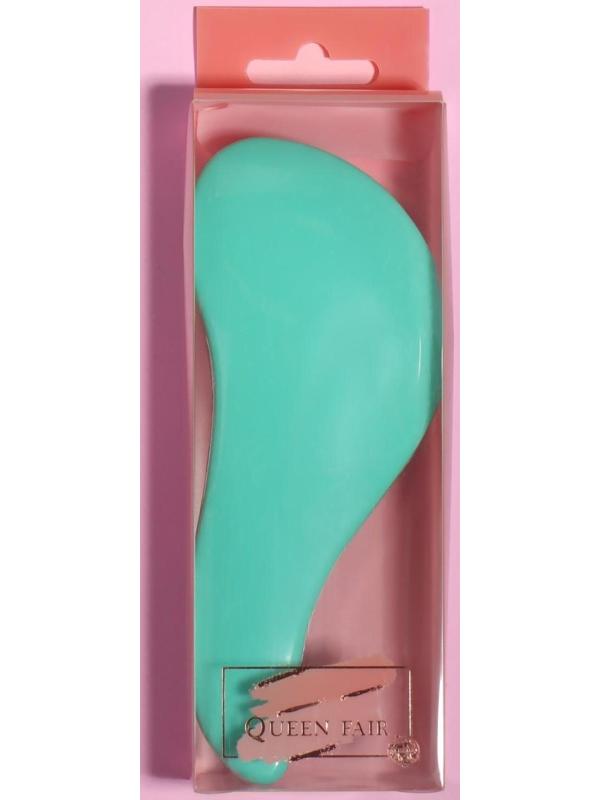 Расчёска массажная, 5,5 × 15 см, цвет МИКС