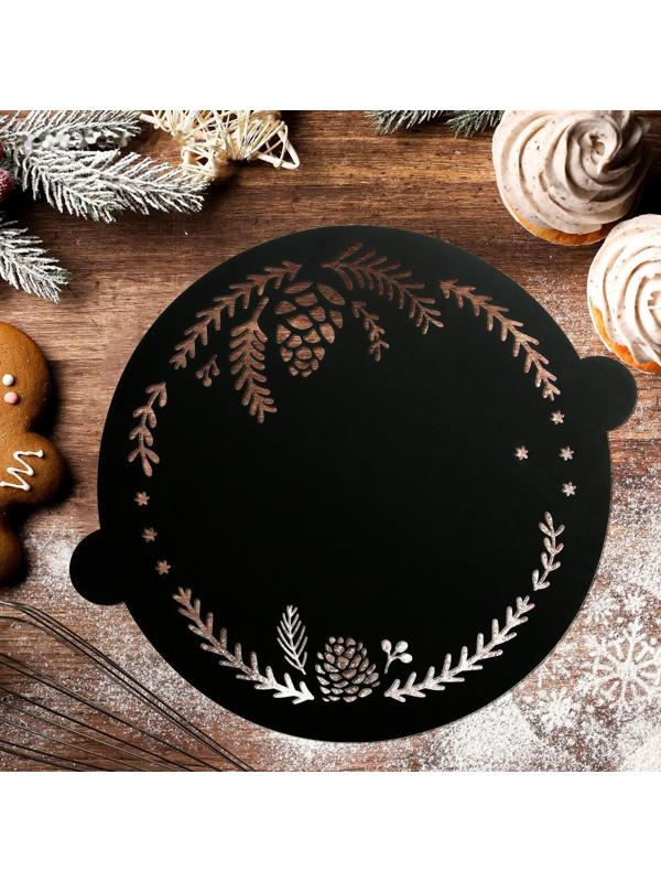 Трафарет для выпечки «Веточки с шишками», 30 × 35 см