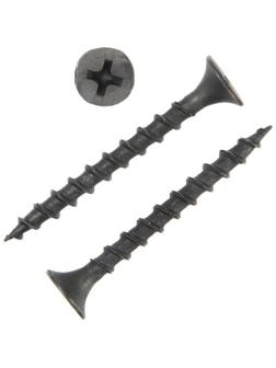 Саморез 3.5х35 мм ТУНДРА PREMIUM, потай, крупная резьба, шлиц PH, фосфатированный, 1 кг