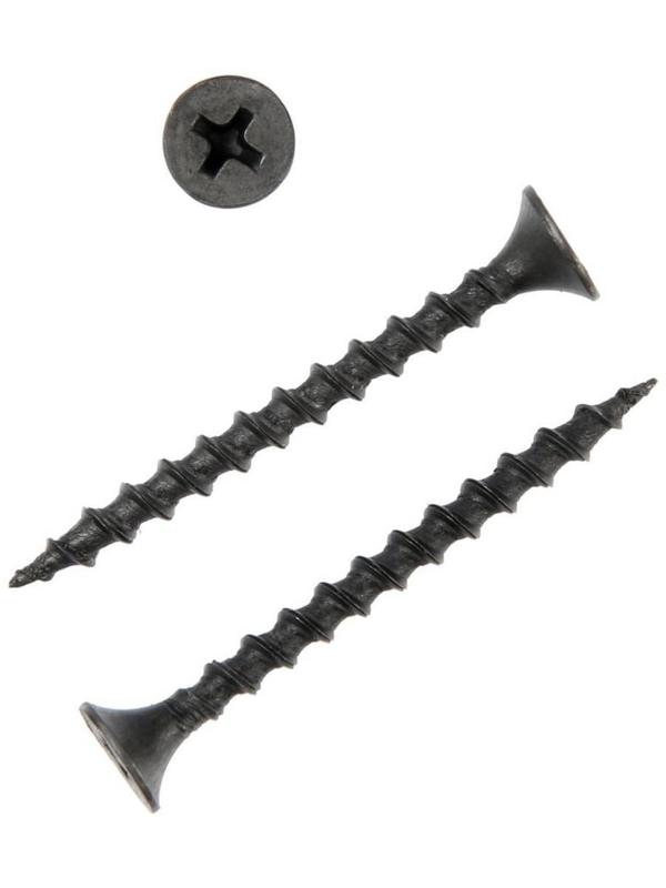 Саморез 3.5х41 мм ТУНДРА PREMIUM, потай, крупная резьба, шлиц PH, фосфатированный, 1 кг