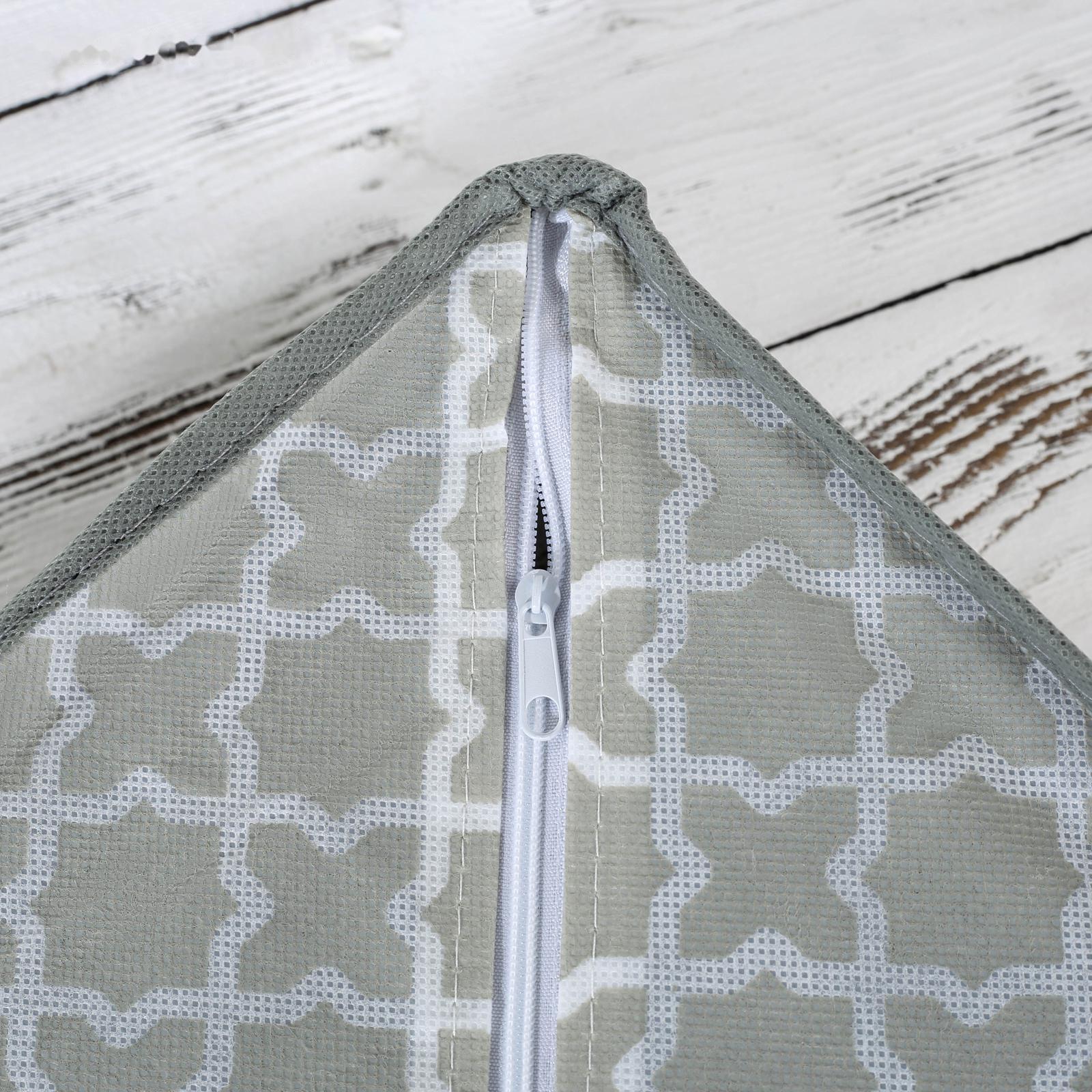 Органайзер для хранения белья «Гранж»,24 ячееки, 33×32×10 см, цвет серый