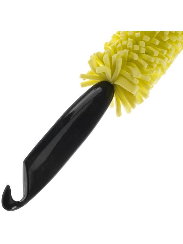 Щетка-губка для чистки колесных дисков, 28 см