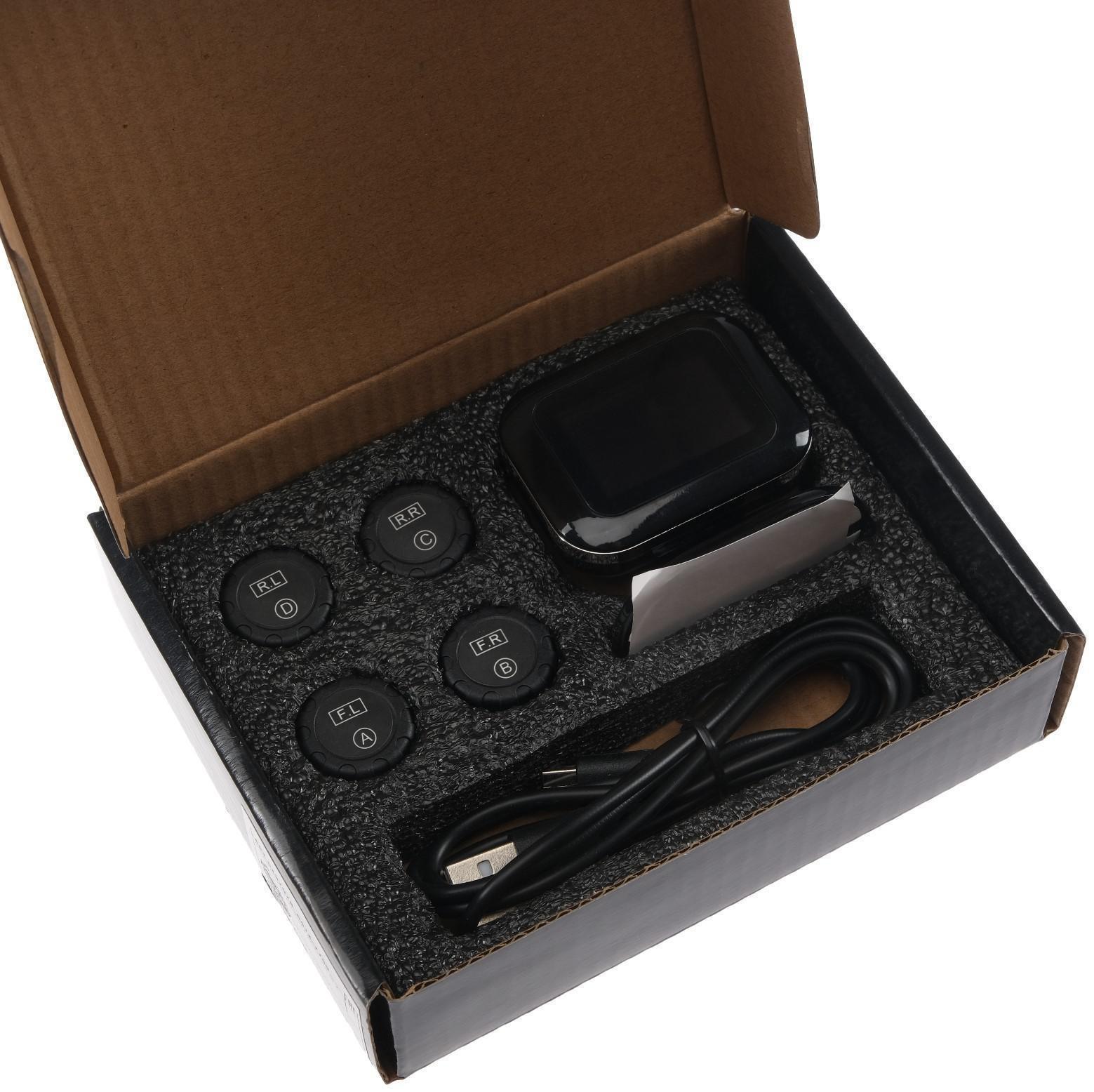 Система контроля давления в шинах TPMS, беспроводной модуль, 4 датчика