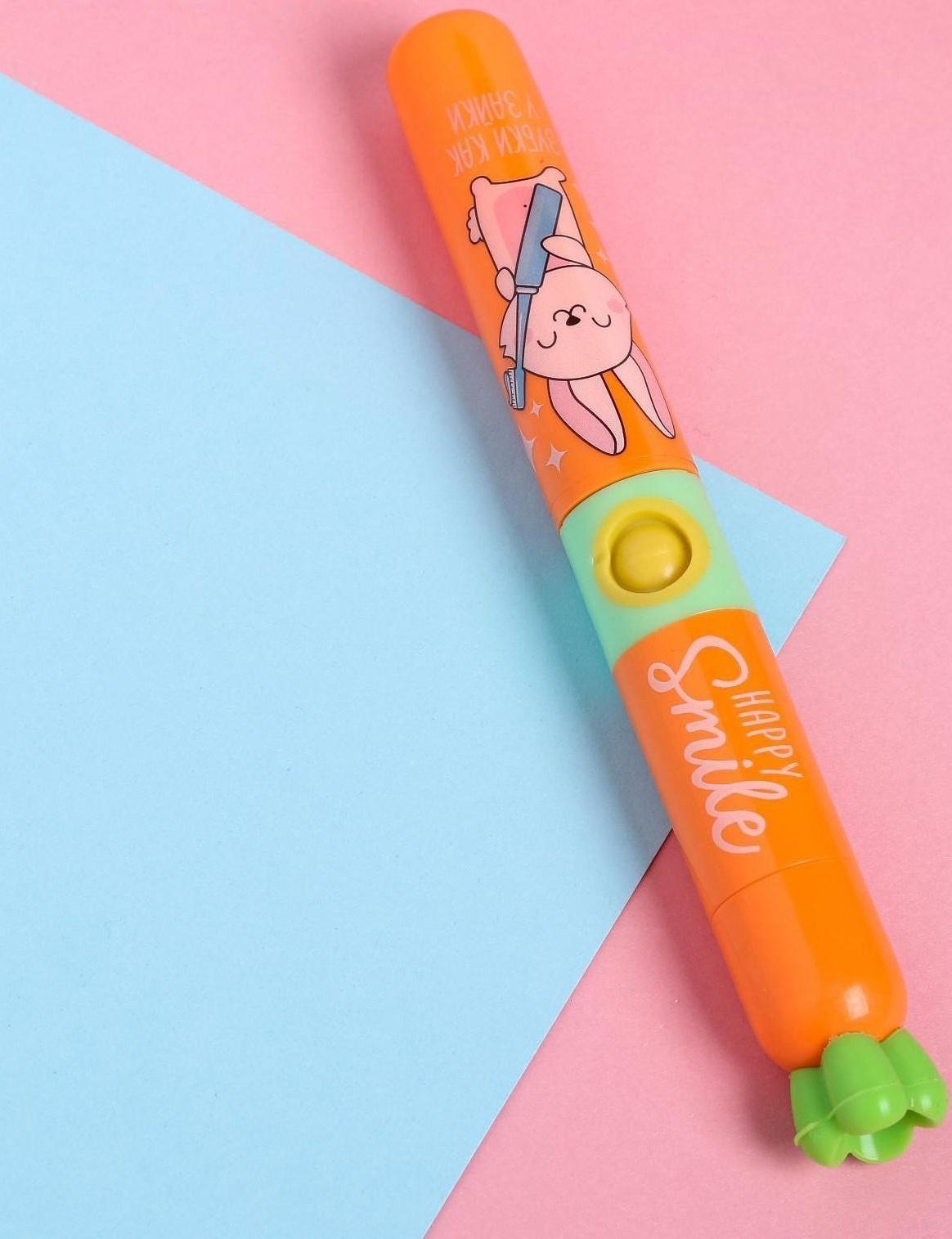 Зубная щётка электрическая «На страже чистоты и милоты», 19,2 х 5,5 см