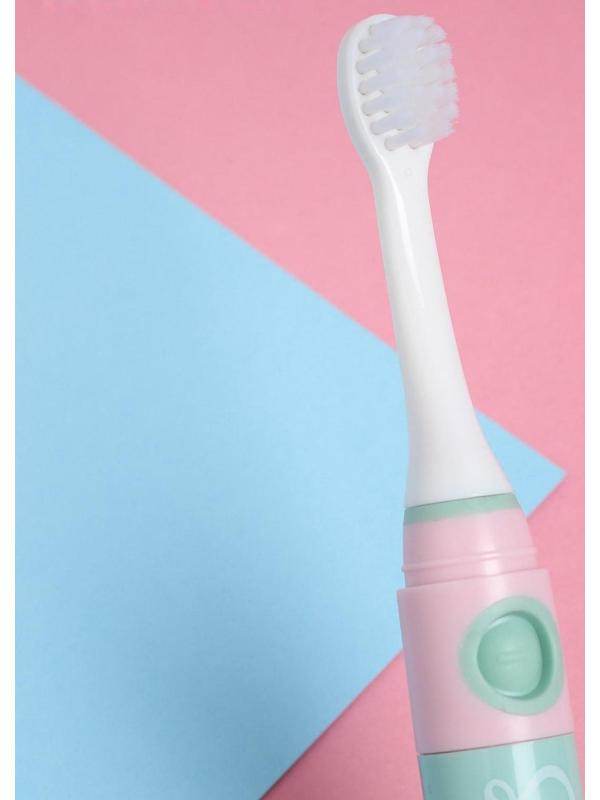 Зубная щётка электрическая «Улыбайся», 19,2 х 5,5 см