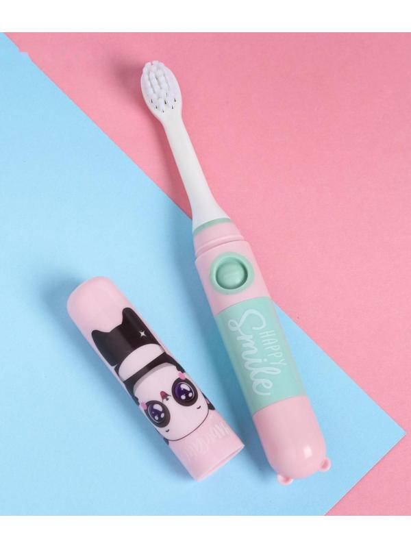 Зубная щётка электрическая «Улыбайся», 19,2 х 5,5 см