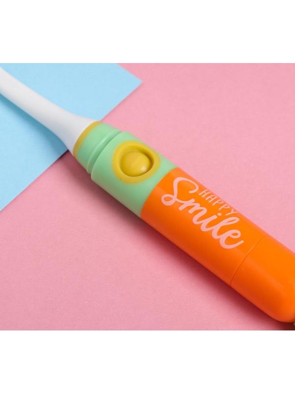 Зубная щётка электрическая «Дракоша», 19,2 х 5,5 см