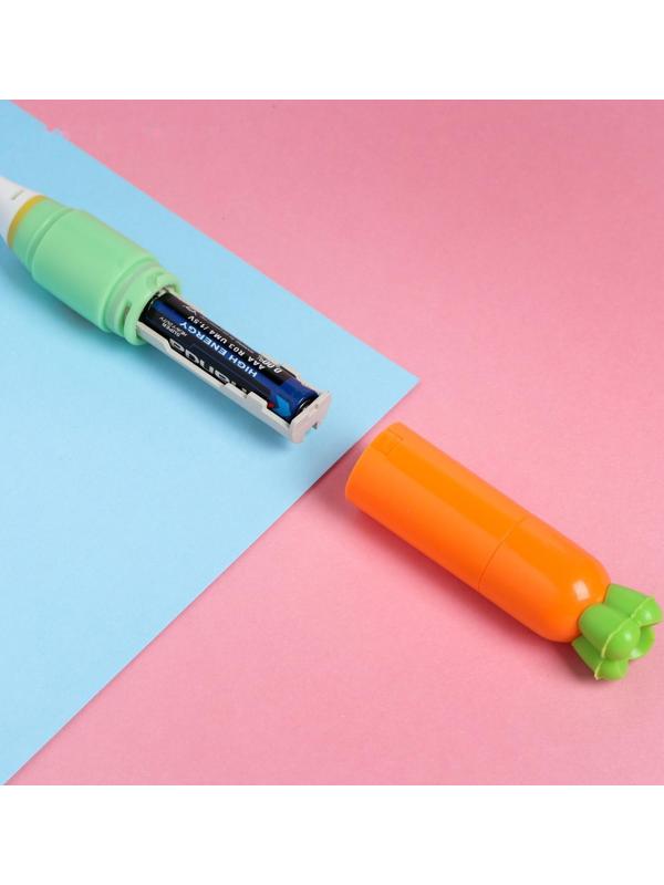 Зубная щётка электрическая «Дракоша», 19,2 х 5,5 см