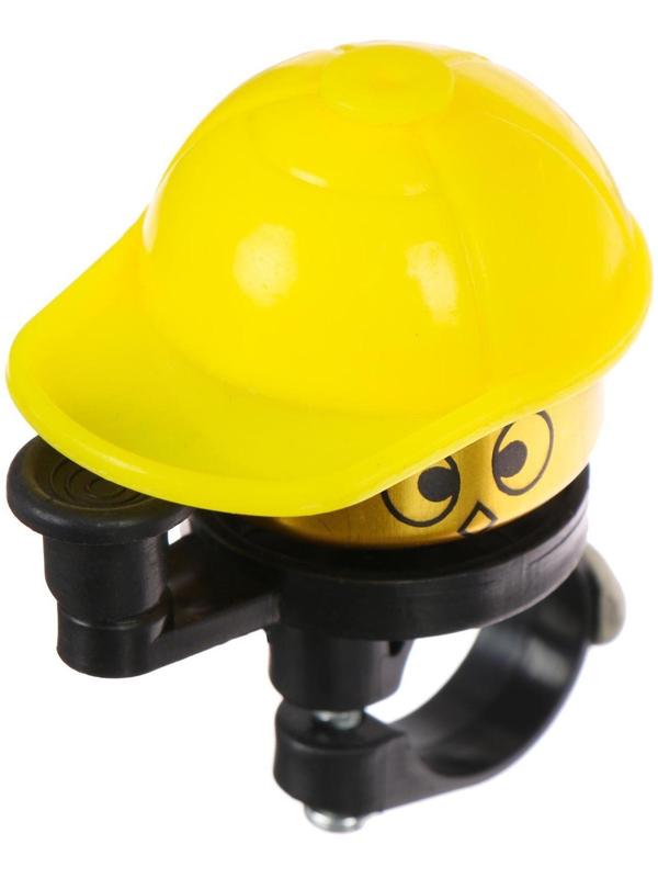 Звонок велосипедный ударный «Мальчик в кепке» TY-NO-9102I