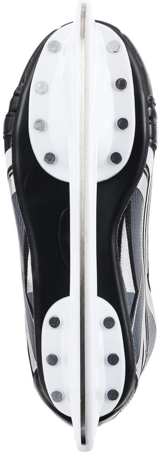 Коньки хоккейные 225L, искусственная кожа, размер 43