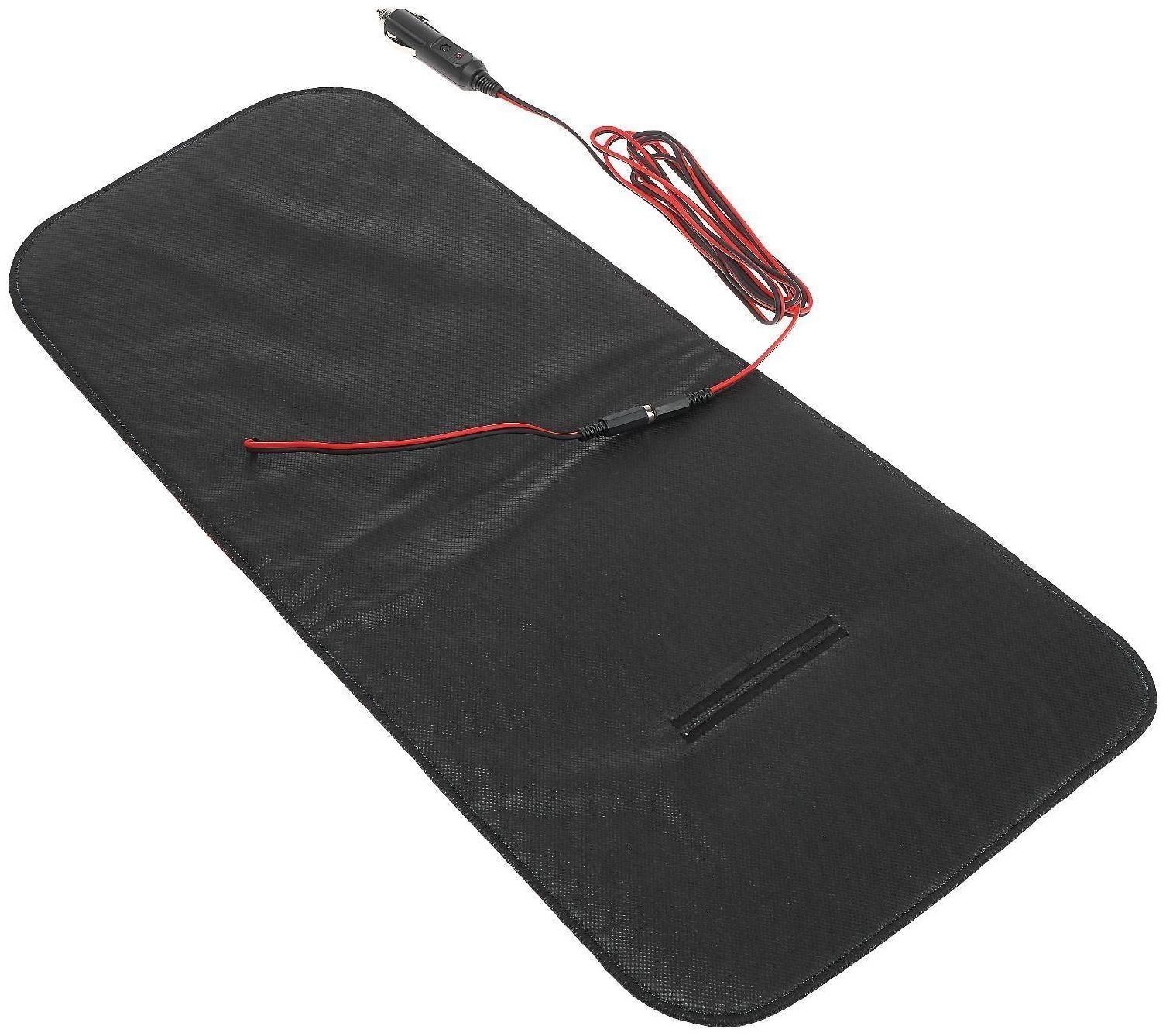 Подогрев в детское автокресло, 12 В, 25 Вт, 60 х 23/30 см, провод 2 м, греющий жгут - нити MicroHEAT