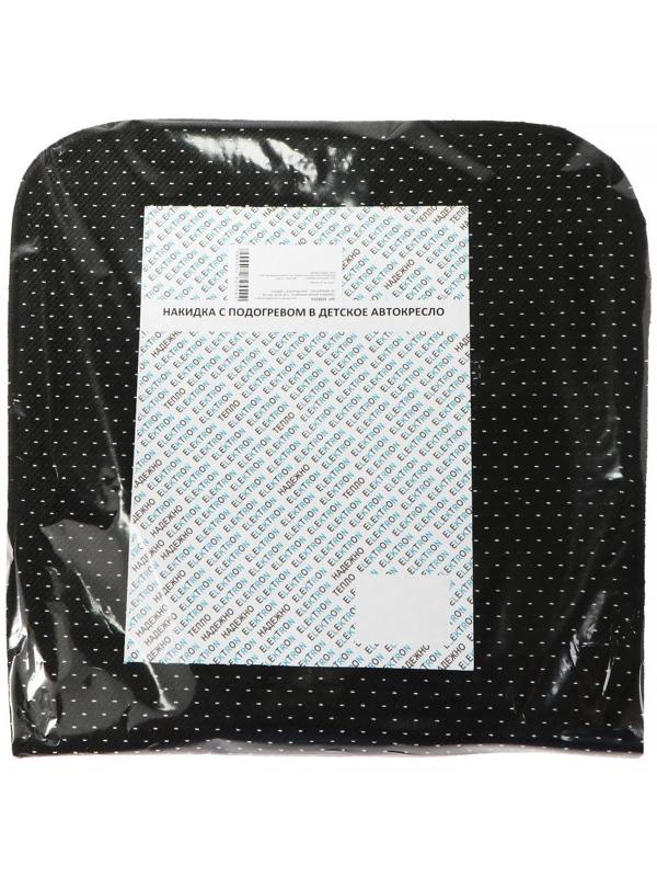 Подогрев в детское автокресло, 12 В, 25 Вт, 60 х 23/30 см, провод 2 м, греющий жгут - нити MicroHEAT