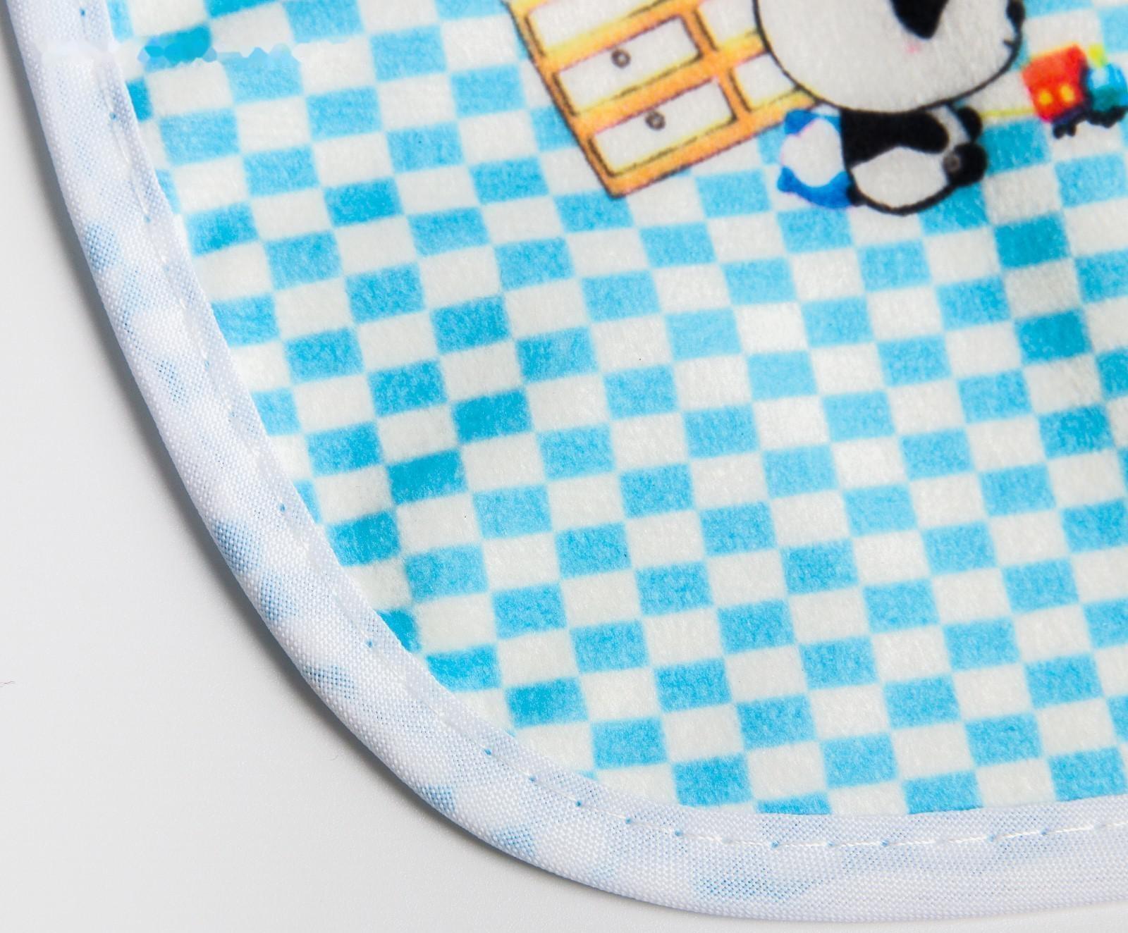 Нагрудник/слюнявчик для кормления на кнопке, МИКС