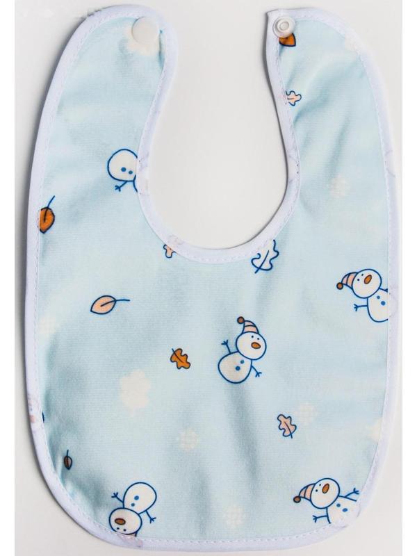 Нагрудник/слюнявчик для кормления на кнопке, МИКС