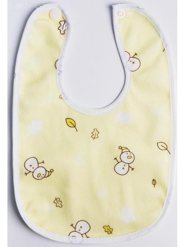 Нагрудник/слюнявчик для кормления на кнопке, МИКС