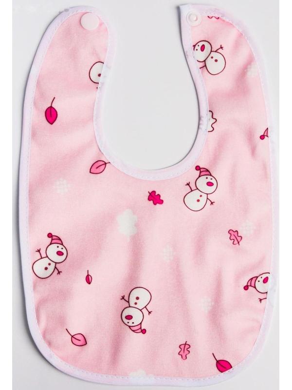 Нагрудник/слюнявчик для кормления на кнопке, МИКС