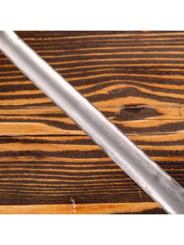 Шумовка для казана узбекская 43см, диаметр 12см, с деревянной ручкой