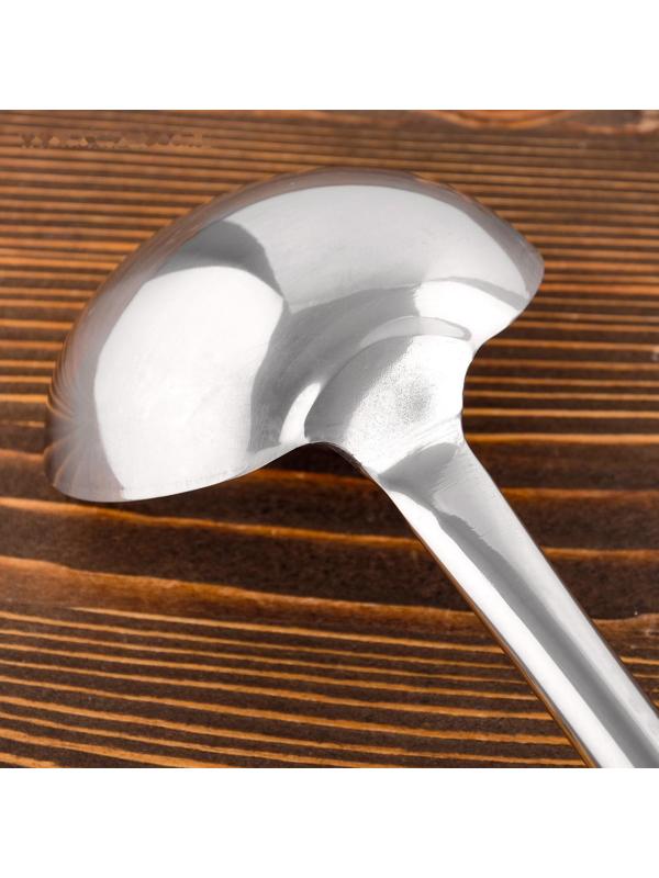 Поварешка для казана узбекская 46см, светлая деревянная ручка