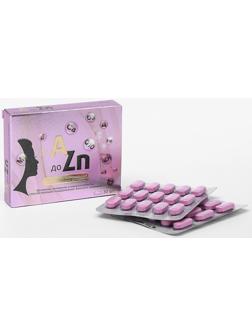 Витаминный комплекс A-Zn, для здоровья женщин, 30 таблеток