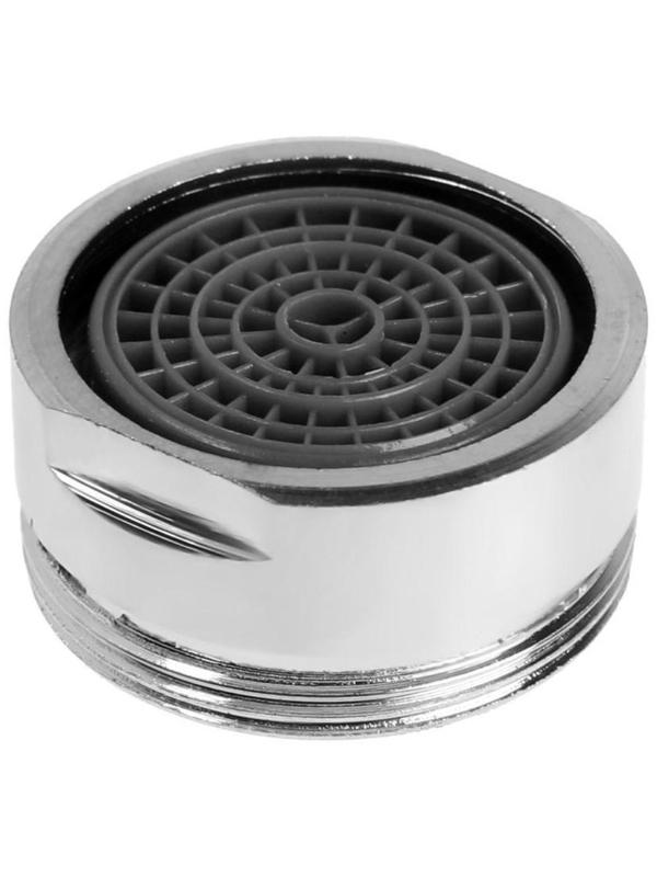 Аэратор ZEIN, наружная резьба, d= 24 мм, сетка пластик, корпус металл, цвет хром