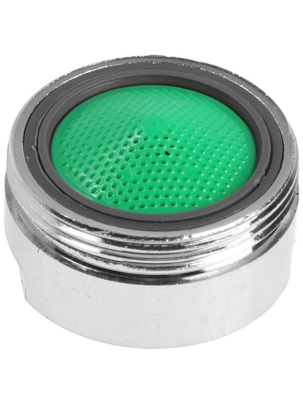 Аэратор ZEIN, наружная резьба, d= 24 мм, сетка пластик, корпус металл, цвет хром