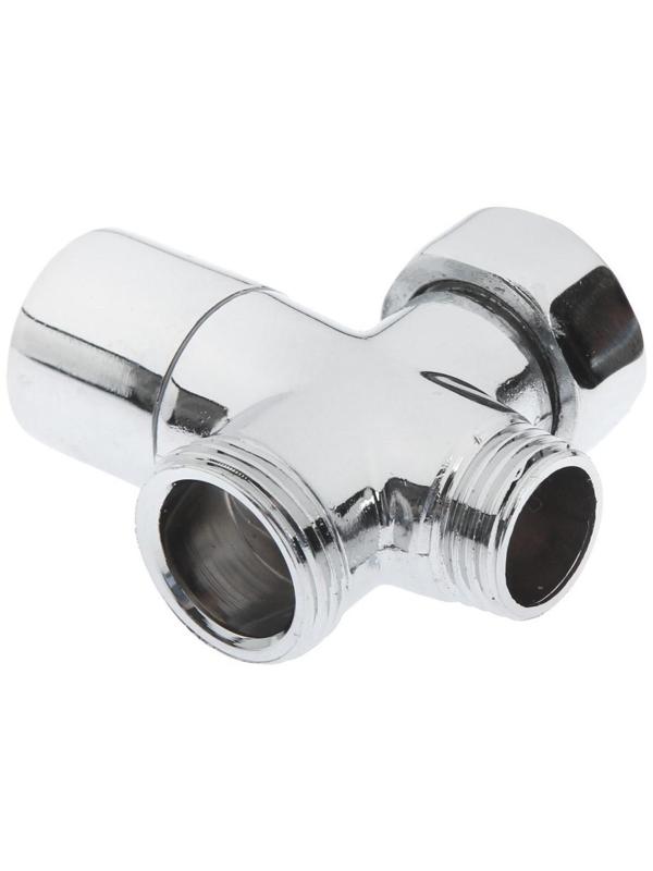 Дивертор ZEIN Z741, для смесителя, корпус цинк, керамика, цвет хром