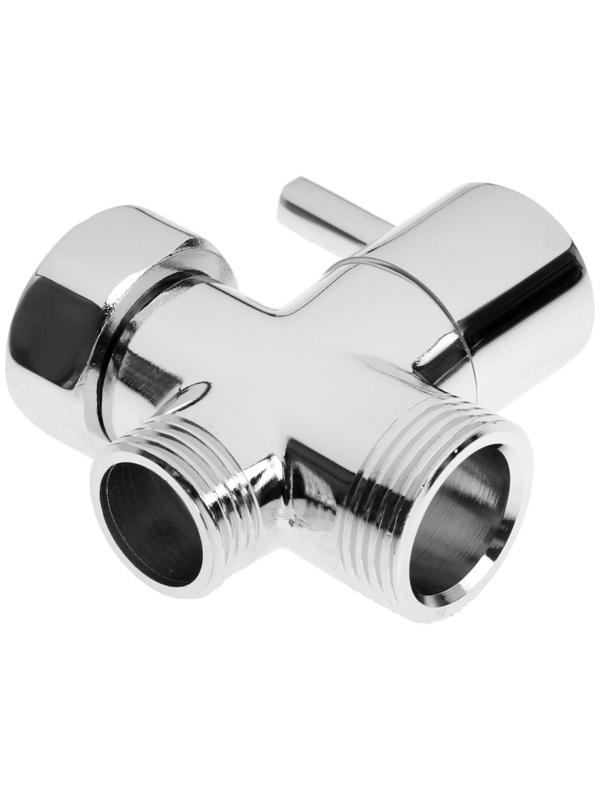 Дивертор ZEIN Z744, для смесителя, корпус латунь, цвет хром