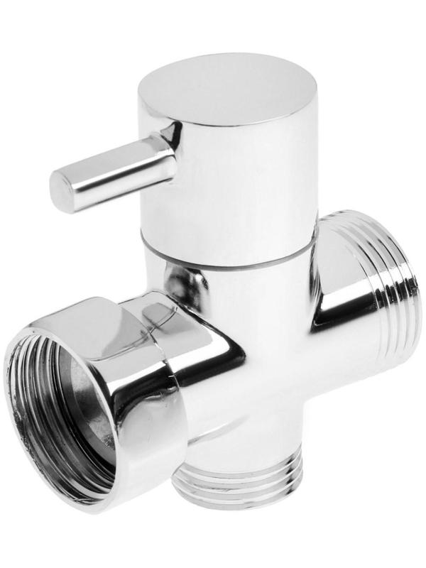 Дивертор ZEIN Z744, для смесителя, корпус латунь, цвет хром