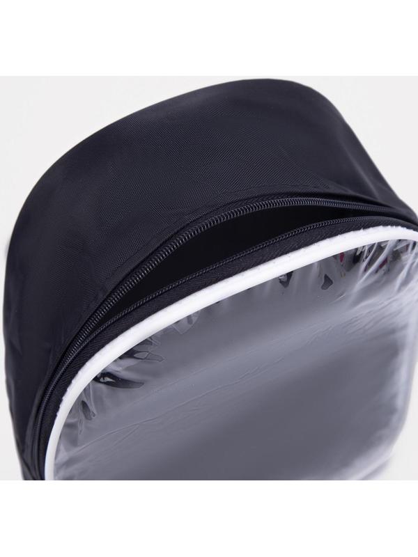 Косметичка на молнии, цвет чёрный