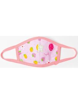 Маска многоразовая для девочки, цвет МИКС, возраст 3-6 лет