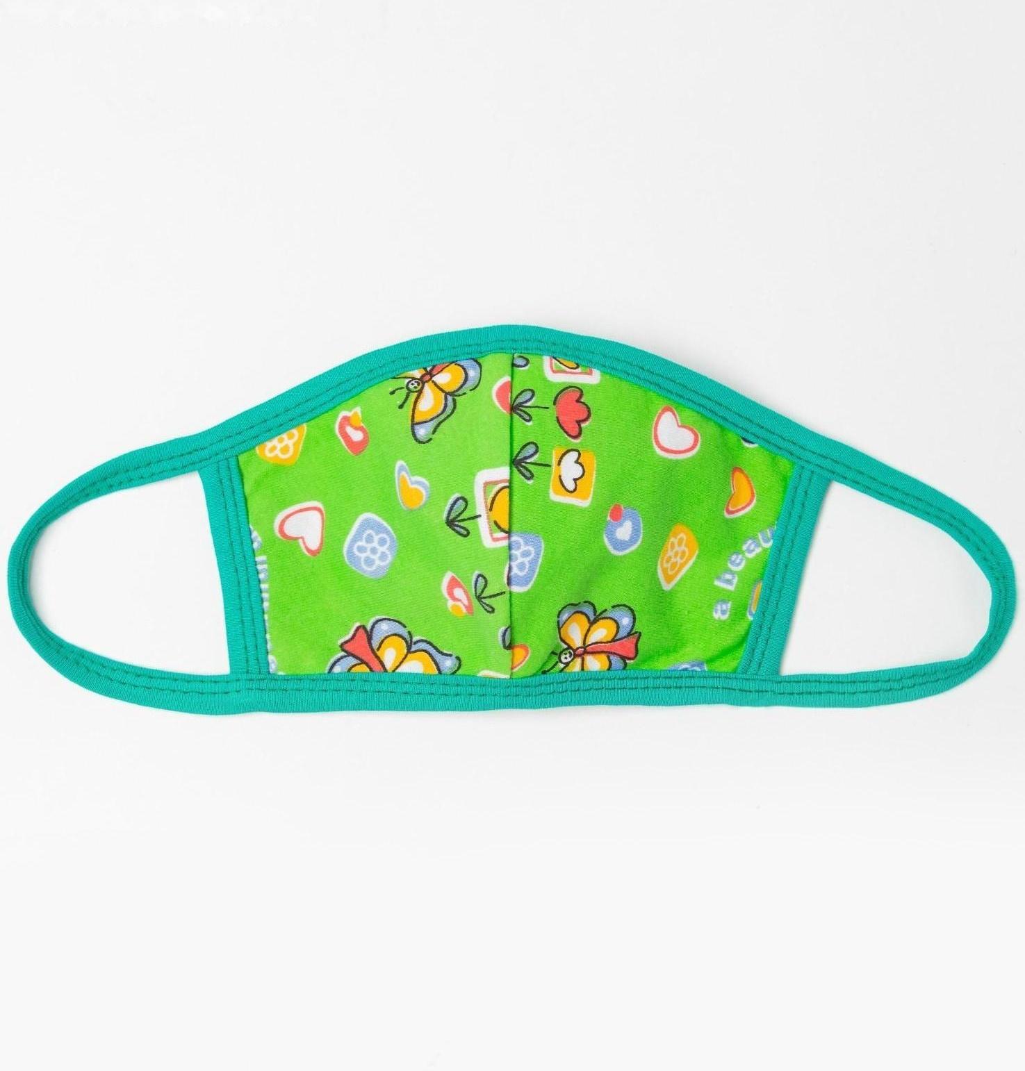 Маска многоразовая детская, цвет МИКС, возраст 3-6 лет